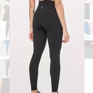 Lululemon Align Pant- Black Pattern Size- 6
